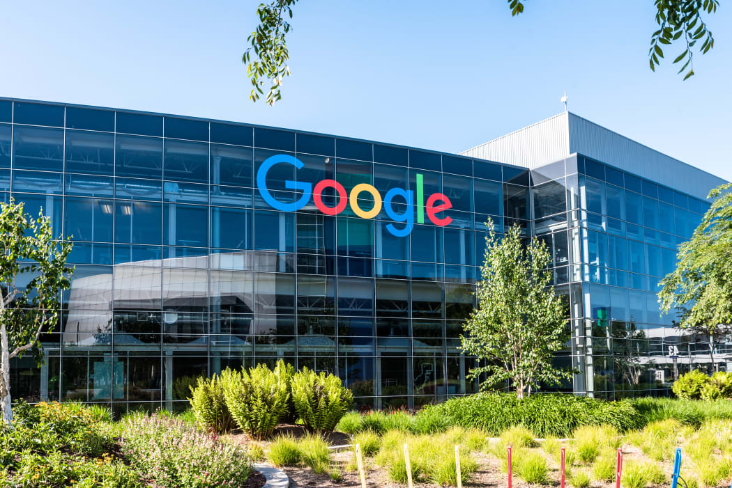 Google's head office in Mountain View, California.