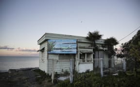25072016 Photo Rebekah Parsons-King. Haumoana residents have been pressuring council to help them protect their homes along the coast.