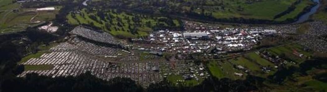 Big business - the 2014 national agricultural expo at Mystery Creek.