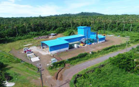 Afolau Biomass Gasification Power Plant in Mulifanua.