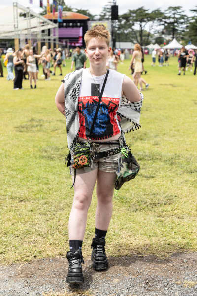 Corbyn at Laneway Festival, Western Springs Park, Auckland on 5 February, 2026.