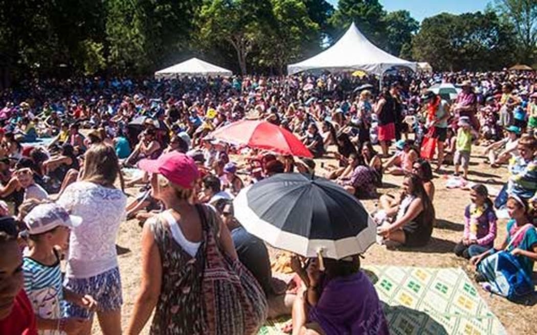 The crowd at Pasifika Festival in Auckland, 2015.