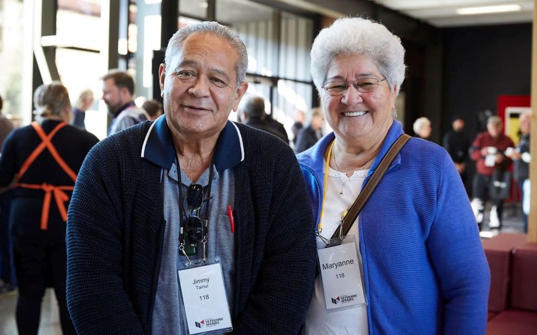 Vietnam veteran Jimmy Tainui, and his wife Maryanne