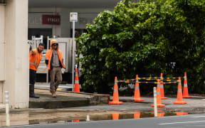 Wastewater leak in Wellington CBD
