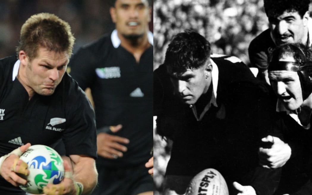 Richie MCaw and Colin Meads.