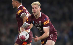 Cameron Munster will lead Queensland in State of Origin game two.