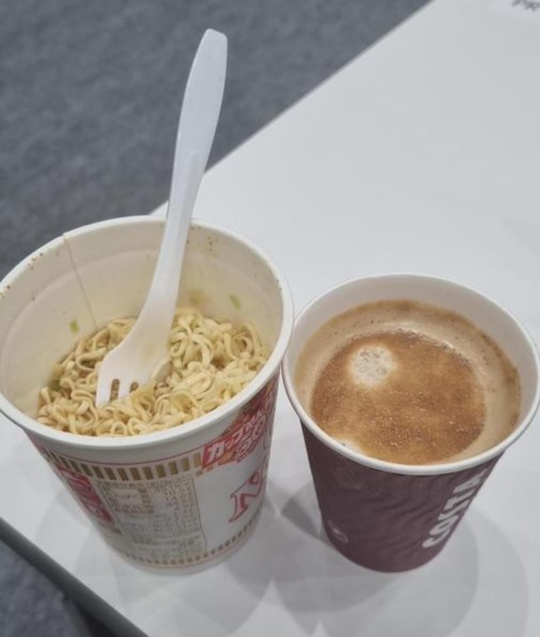 Instant ramen has become 'the dish of this Olympics'.
