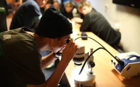 Jorim-Paul taking part in expedition activities