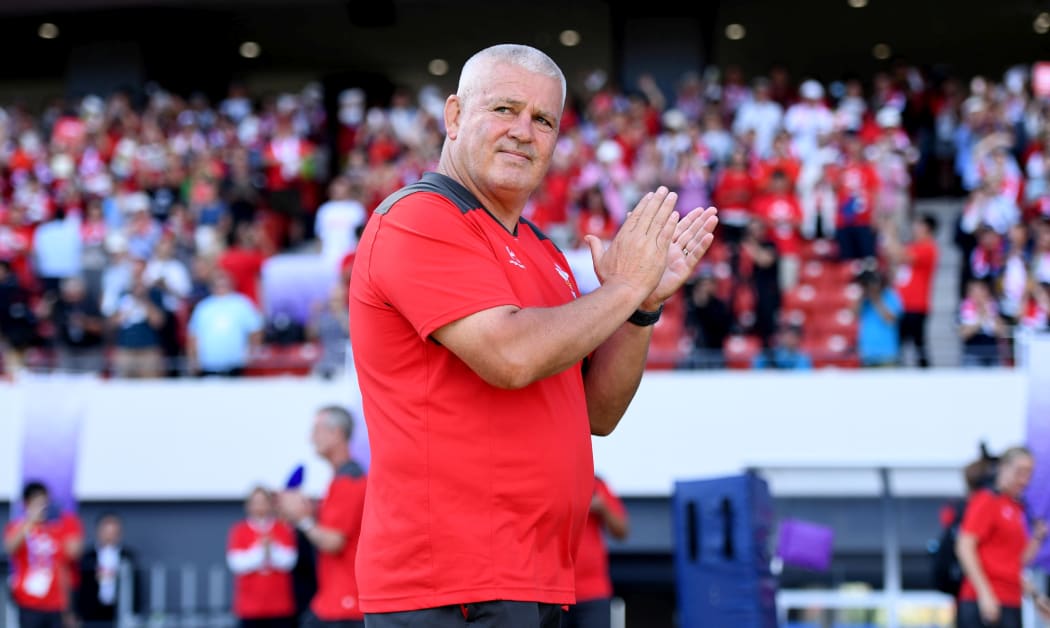 16.09.19 - Wales Rugby Training -
Warren Gatland during an open training session.