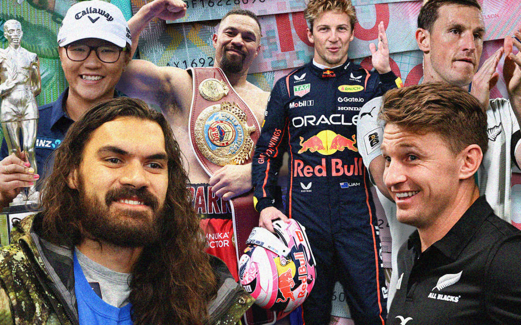 NZ's top earning sports people. Graphic: Liam K. Swiggs