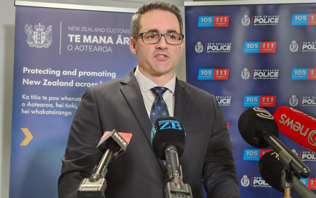 Customs investigation manager Dominic Adams.