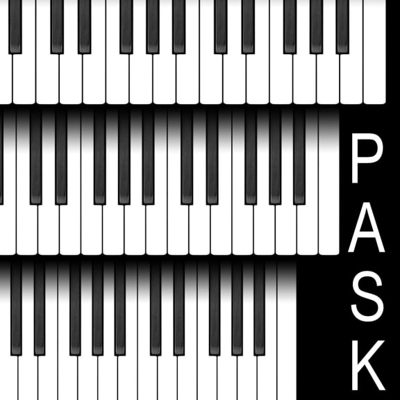 PASK (Pianists for Alternatively Sized Keyboards) logo.