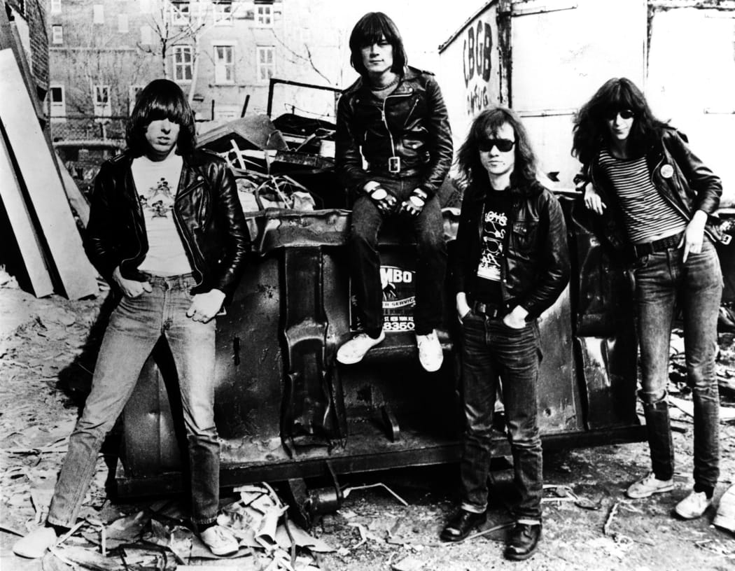 The Ramones in 1976