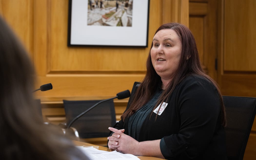 Rachel O’Connor, Lead Advisor to the Race Relations Commissioner briefs the Education and Workforce Select Committee on undocumented Tuvaluans in Auckland