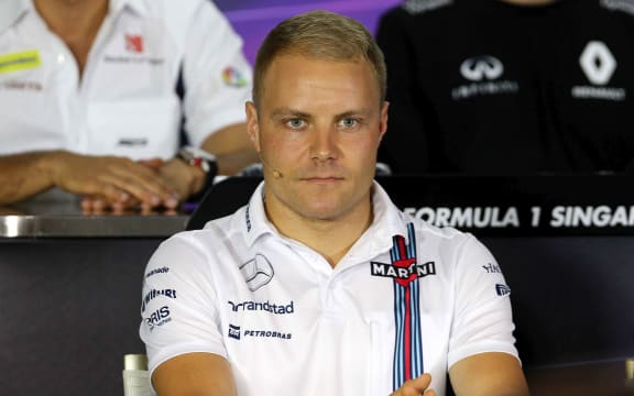 Finnish driver Valterri Bottas.