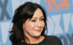 (FILES) US actress Shannen Doherty attends the FOX Summer TCA 2019 All-Star Party at Fox Studios in Los Angeles on August 7, 2019. US actress star of 'Beverly Hills: 90210' Shannen Doherty has died at the age of 53 after battling with cancer since 2015. (Photo by Michael Tran / AFP)