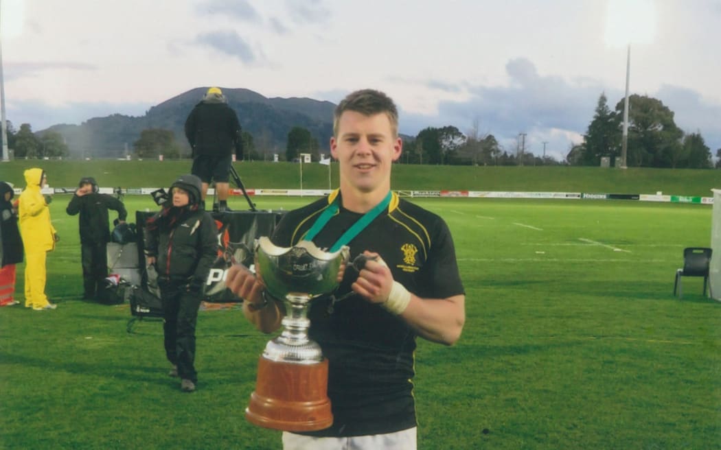 Wellington under 19 captain Luke Campbell, 2014.