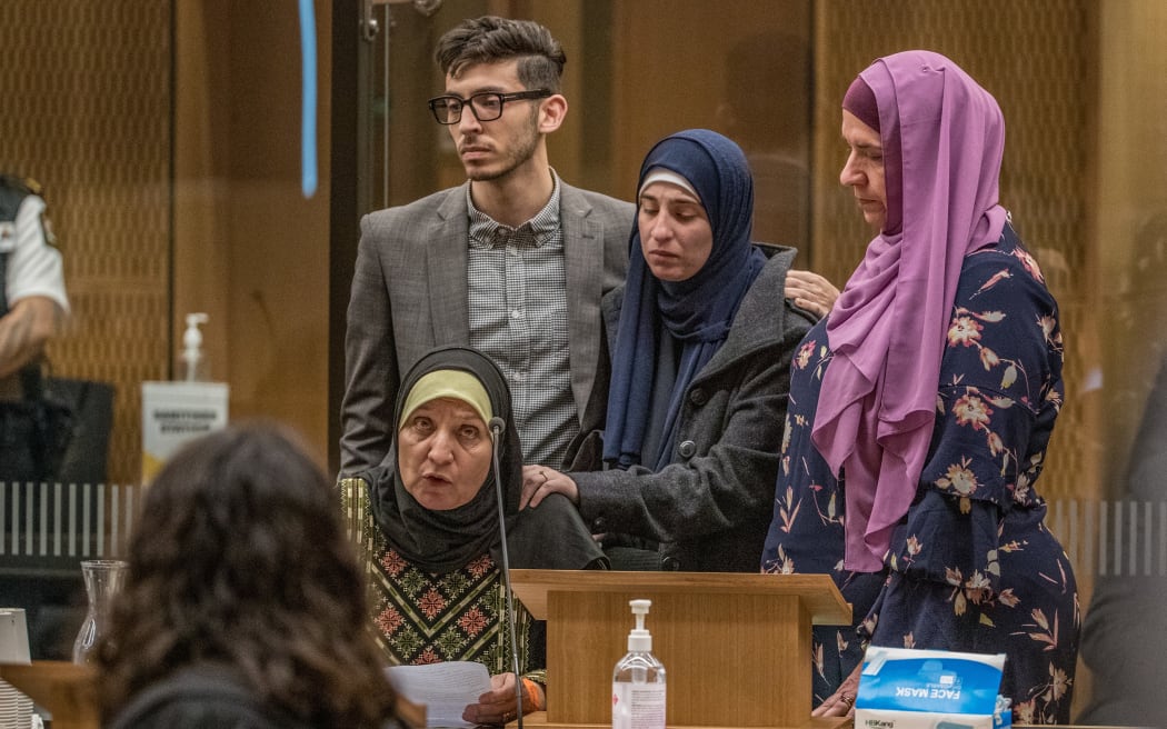 Maysoon Salama - victim impact statement 

Sentencing for Brenton Tarrant on 51 murder, 40 attempted murder and one terrorism charge.

PHOTO: JOHN KIRK-ANDERSON