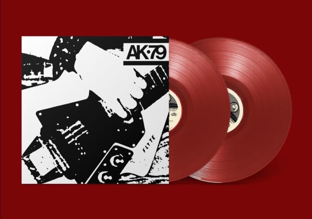 AK79 Red Vinyl on White