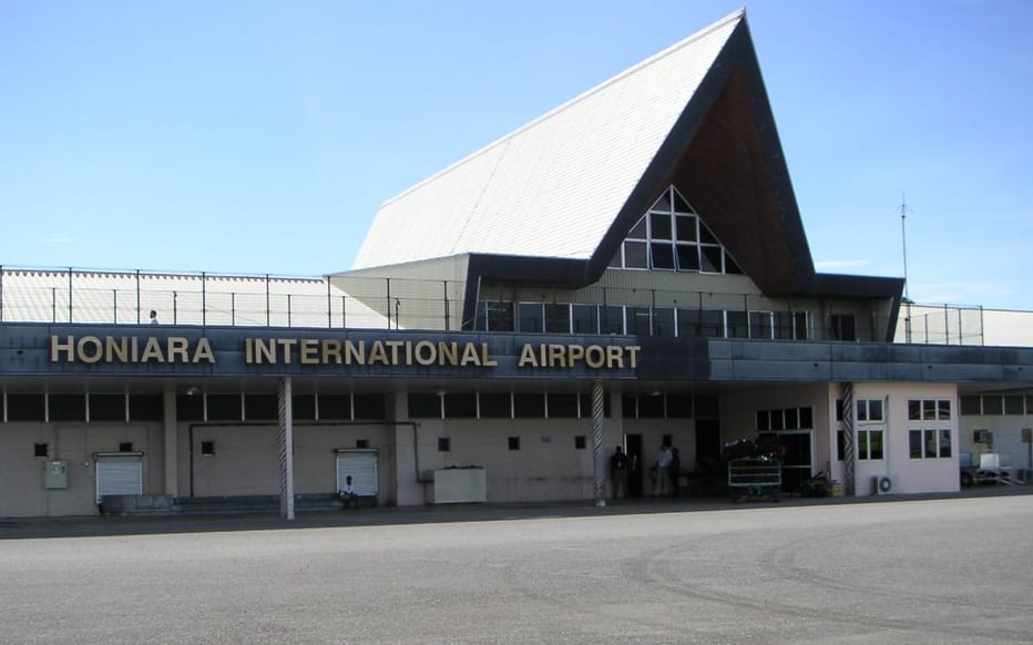Honiara international airport, Solomon Islands