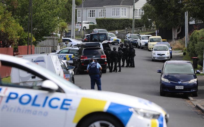 Man arrested after armed police surround home in Waterview, Auckland | RNZ