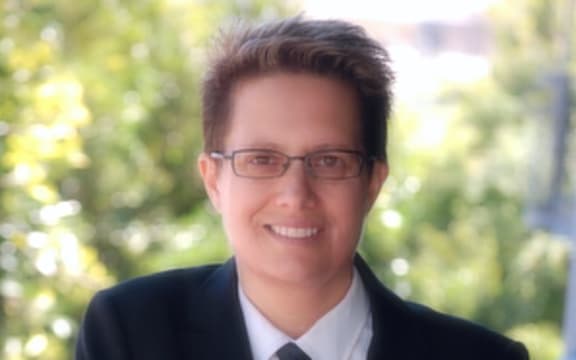 Composer and conductor Kathleen McGuire.