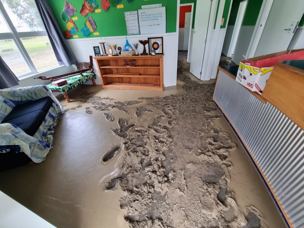 Hatea-A-Rangi School has been damaged by floodwaters or the second time in nine months.