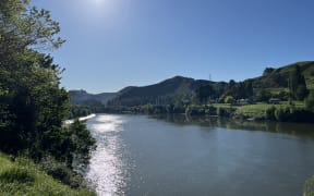 Whanganui river near Te Ao Hou marae