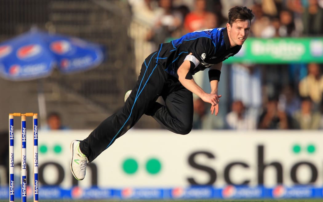 Black Caps bowler Adam Milne