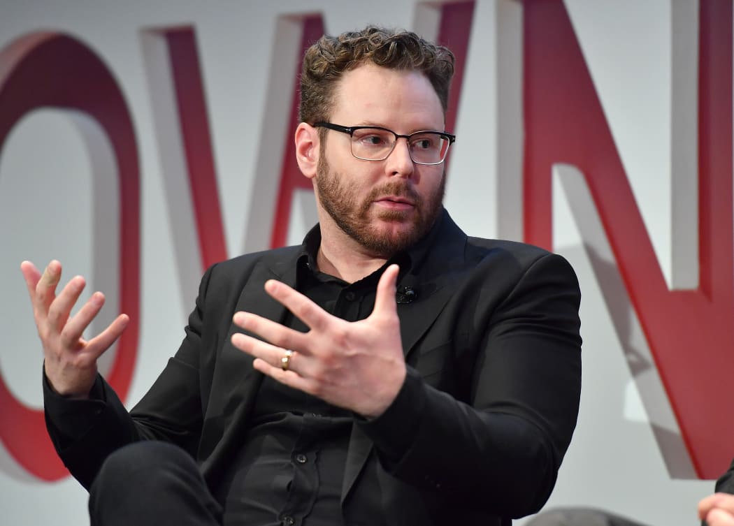 Sean Parker speaks at the fifth annual Town & Country Philanthropy Summit on May 9, 2018 at Hearst Tower in New York City.
