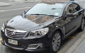 Len Brown's Holden Calais V-Series Mayoral car.