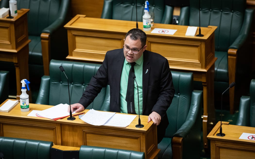 Labour MP Tangi Utikere in the House