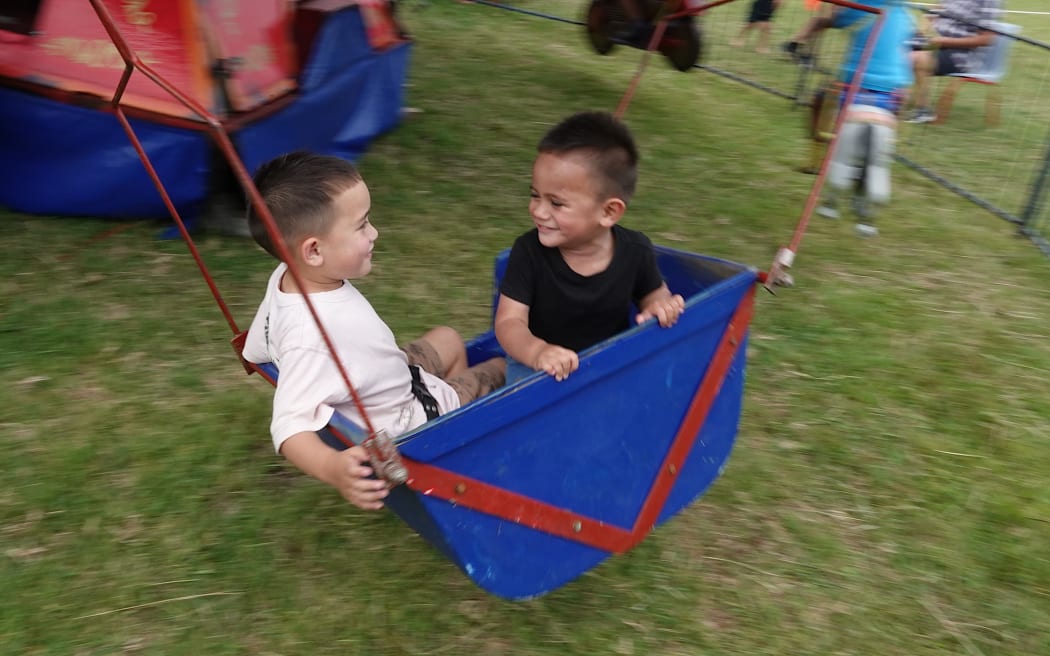 As well as rides, the Kaikohe A&P show included horse events, shearing competitions, dog trials, the Northland Gumboot Throwing Championships, animal displays, and free tours of the nearby Ngāwhā geothermal power station.
