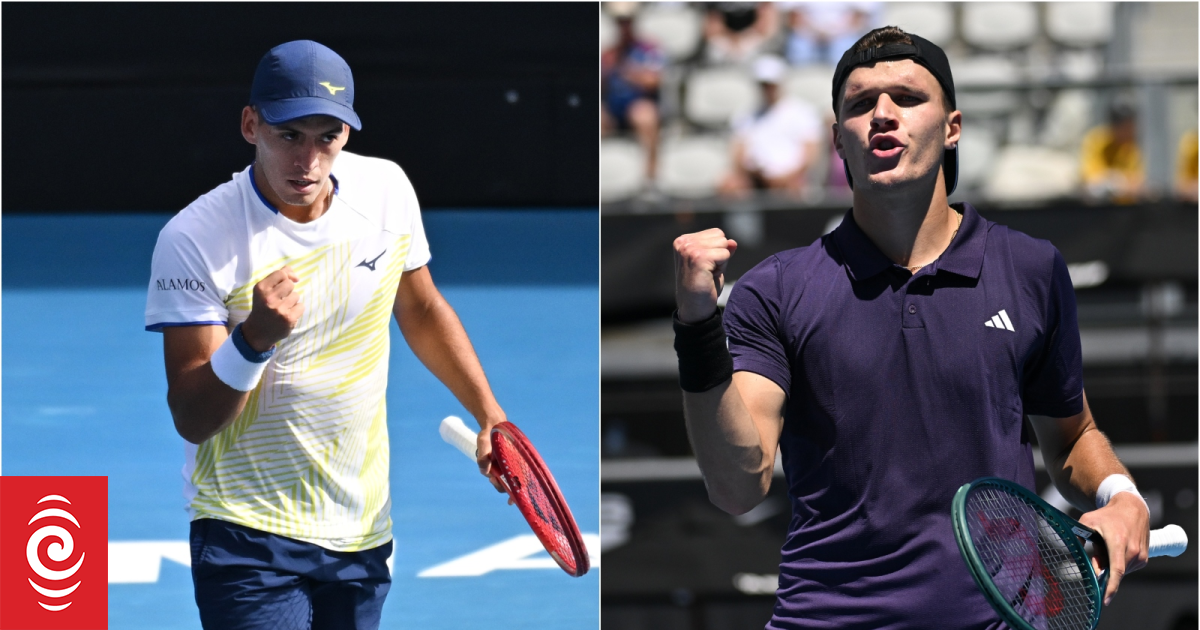 Tennis: Mensik v Baez for ASB Classic final