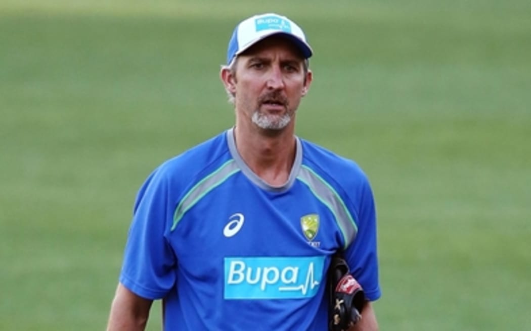 Interim PNG cricket coach Jason Gillespie, on duty with Australia "A".