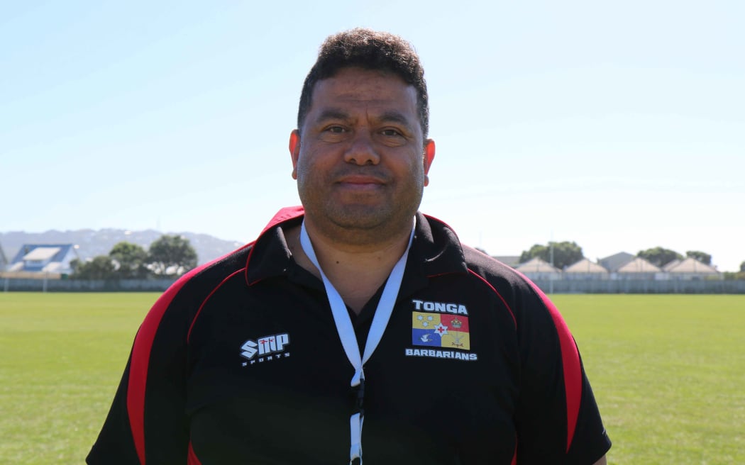 Tonga men's sevens coach Tevita Tu'ifua.