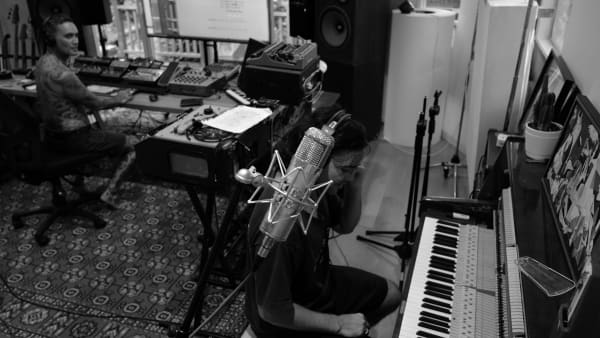 Tiki Taane and Arli Liberman scoring 'Ka Whawhai Tonu - Struggle Without End'