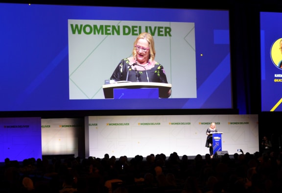 Katja Iversen, director of Women Deliver