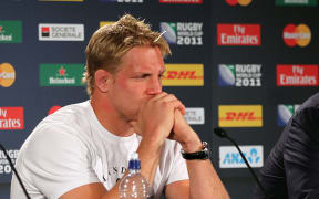 England's Captain Lewis Moody, 2011 Rugby World Cup.