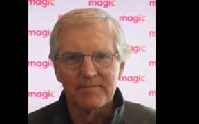 MagicTalk host Peter Williams in the studio.