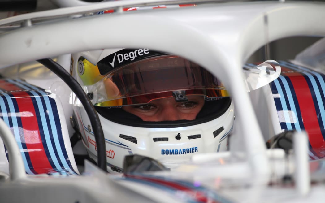 F1 driver Lance Stroll.