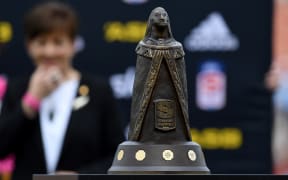 Super Rugby Aupiki trophy.