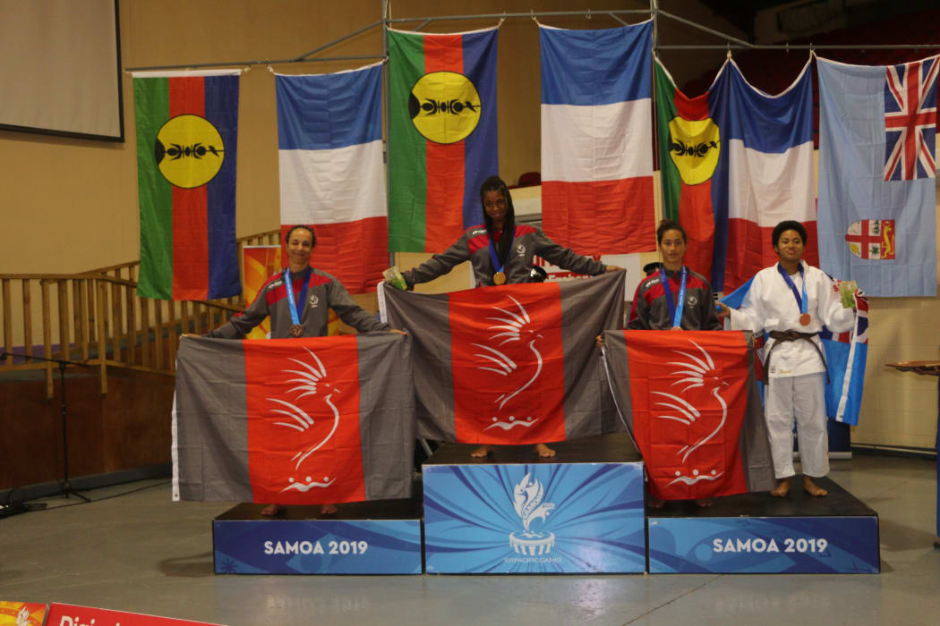 The French territory also picked up eight silver and five bronze medals over two dominant days of competition.