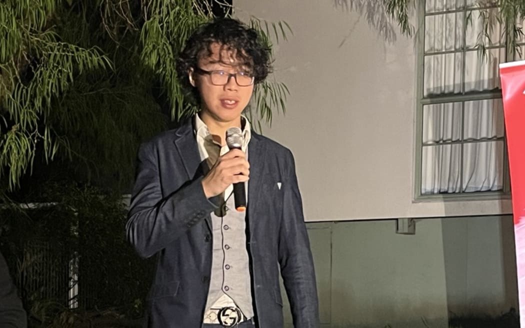 Michael Zhuang, spokesperson for the New Zealand Values Alliance.