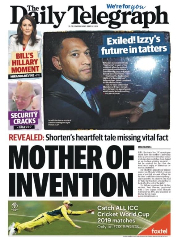 The Daily Telegraph's hatchet job.