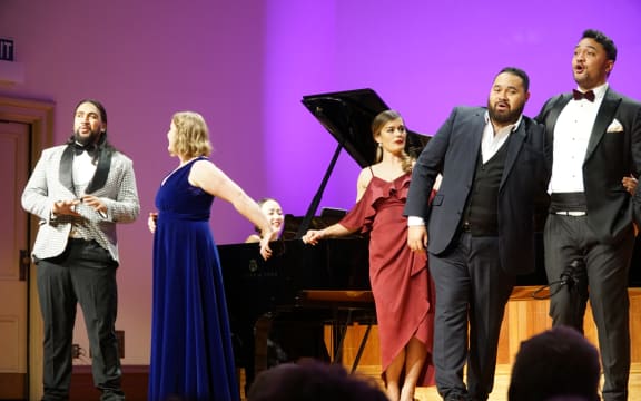 Benson Wilson, Eliza Boom, Natasha Wilson, Manase Latu, Amitai Pati