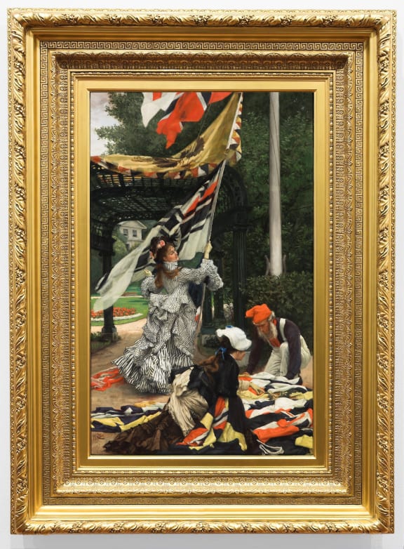 The Tissot painting 'Still on Top' stolen from the Auckland Art Gallery in 1998, later found and returned.