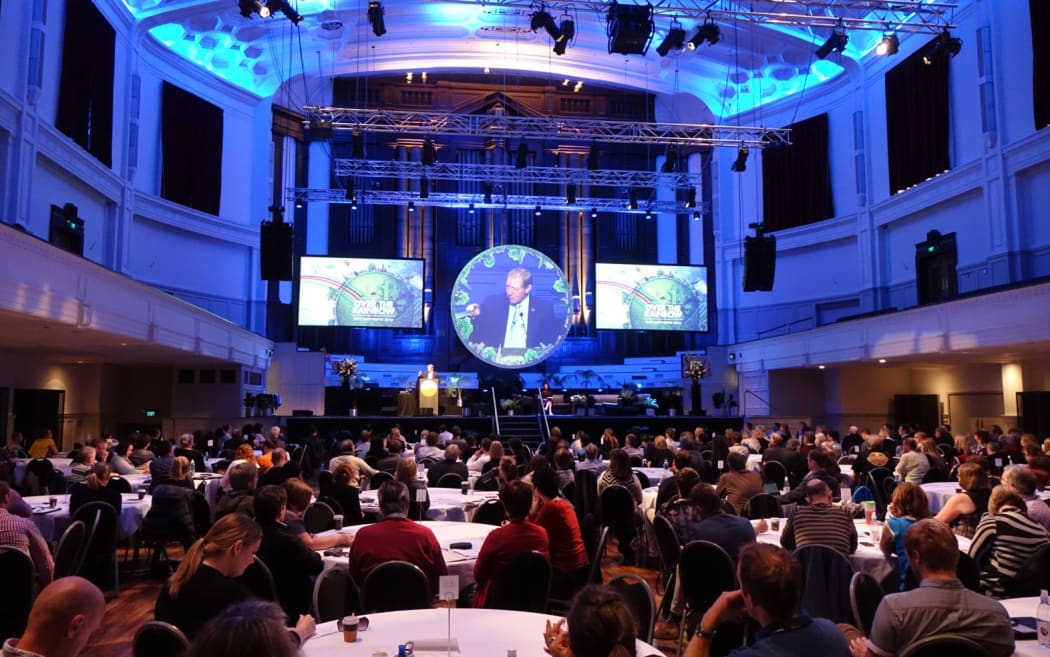 NZ Planning Institute conference at the Dunedin town hall.