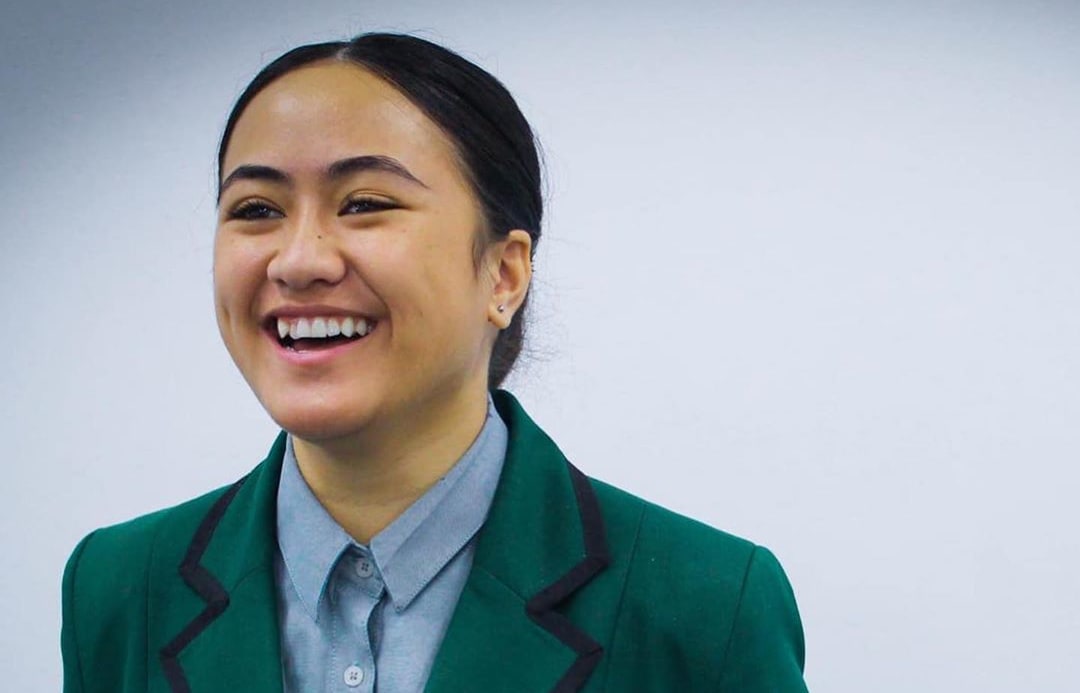 Aorere College head girl Aigagalefili Fepulea'i-Tapua'i.