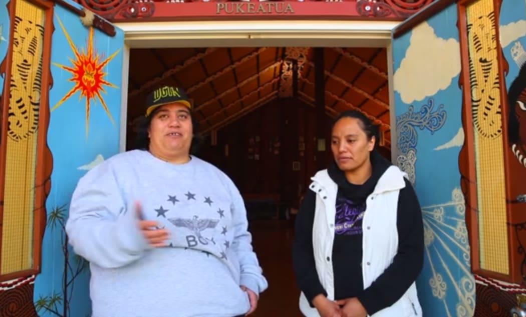 Wainuiomata community workers Teez and Eize.